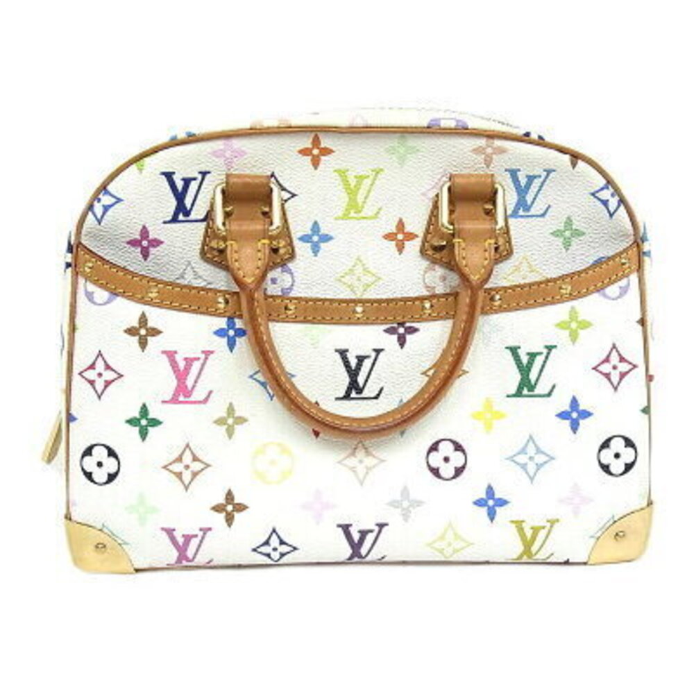 Louis Vuitton LV Trouville Multicolore Multicolor White Bron Handbag Tote Bag